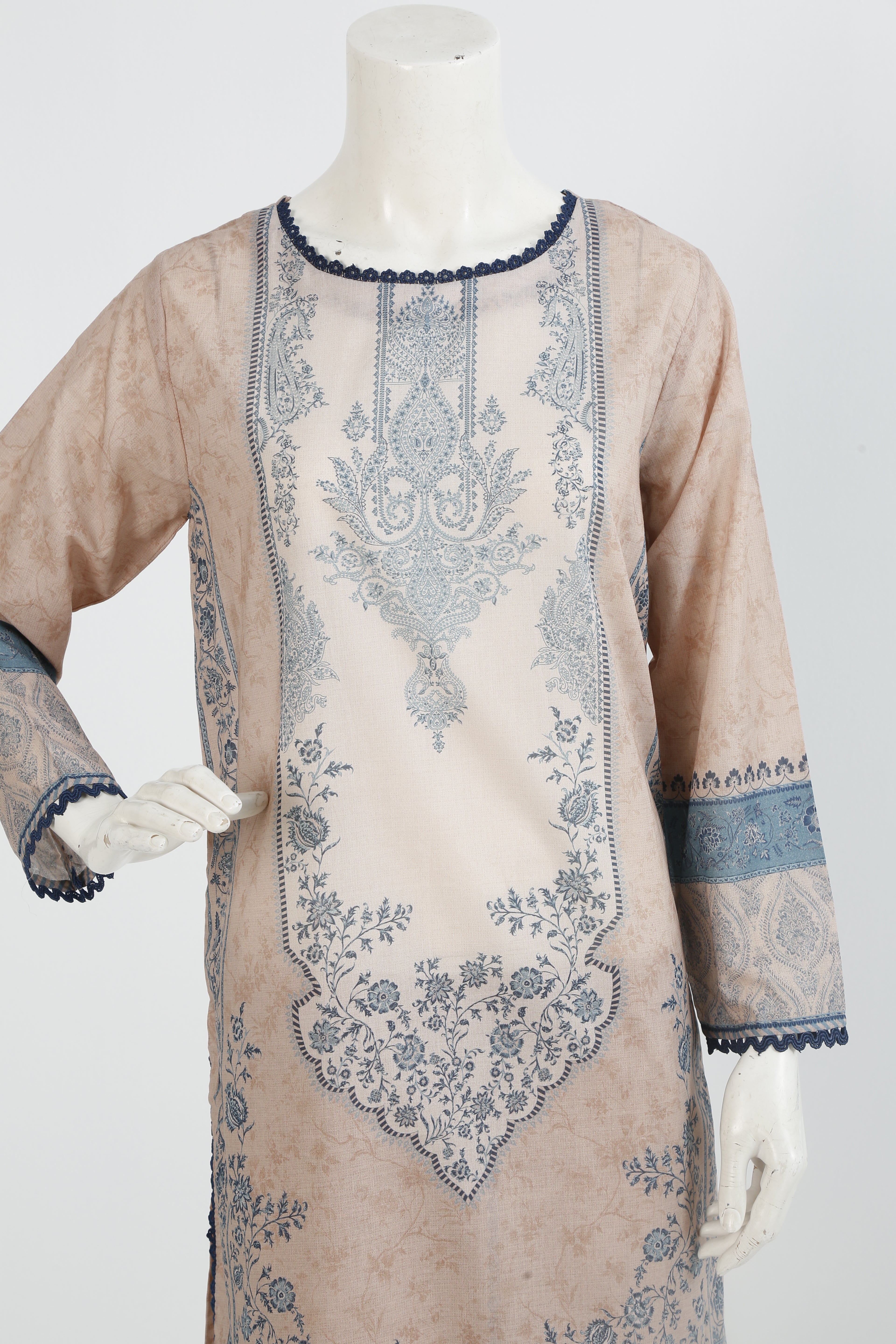 PRINTED LAWN STITCHED 3 PIECE SUIT