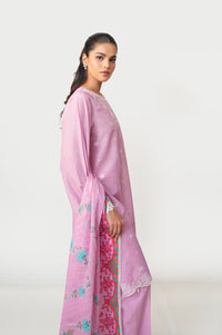Stitched 3 Piece Embroidered Lawn Suit