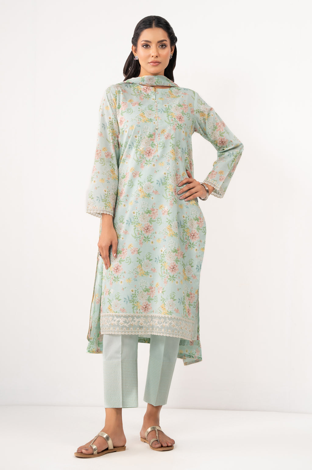 EMBROIDERED SUIT