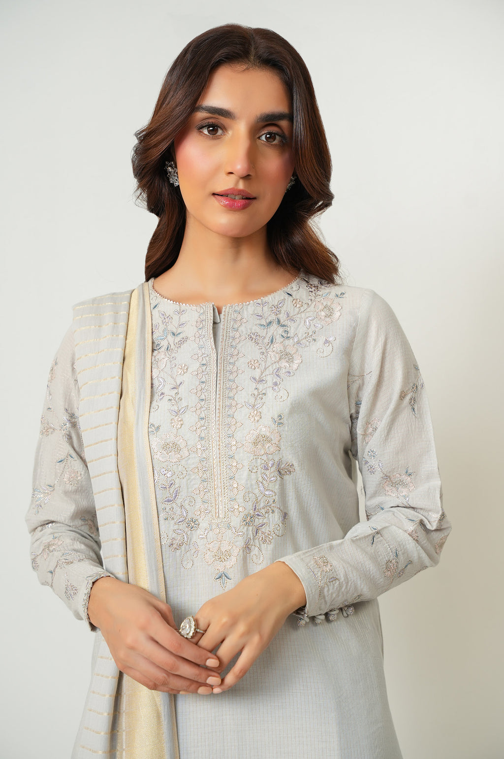 EMBROIDERED SUIT