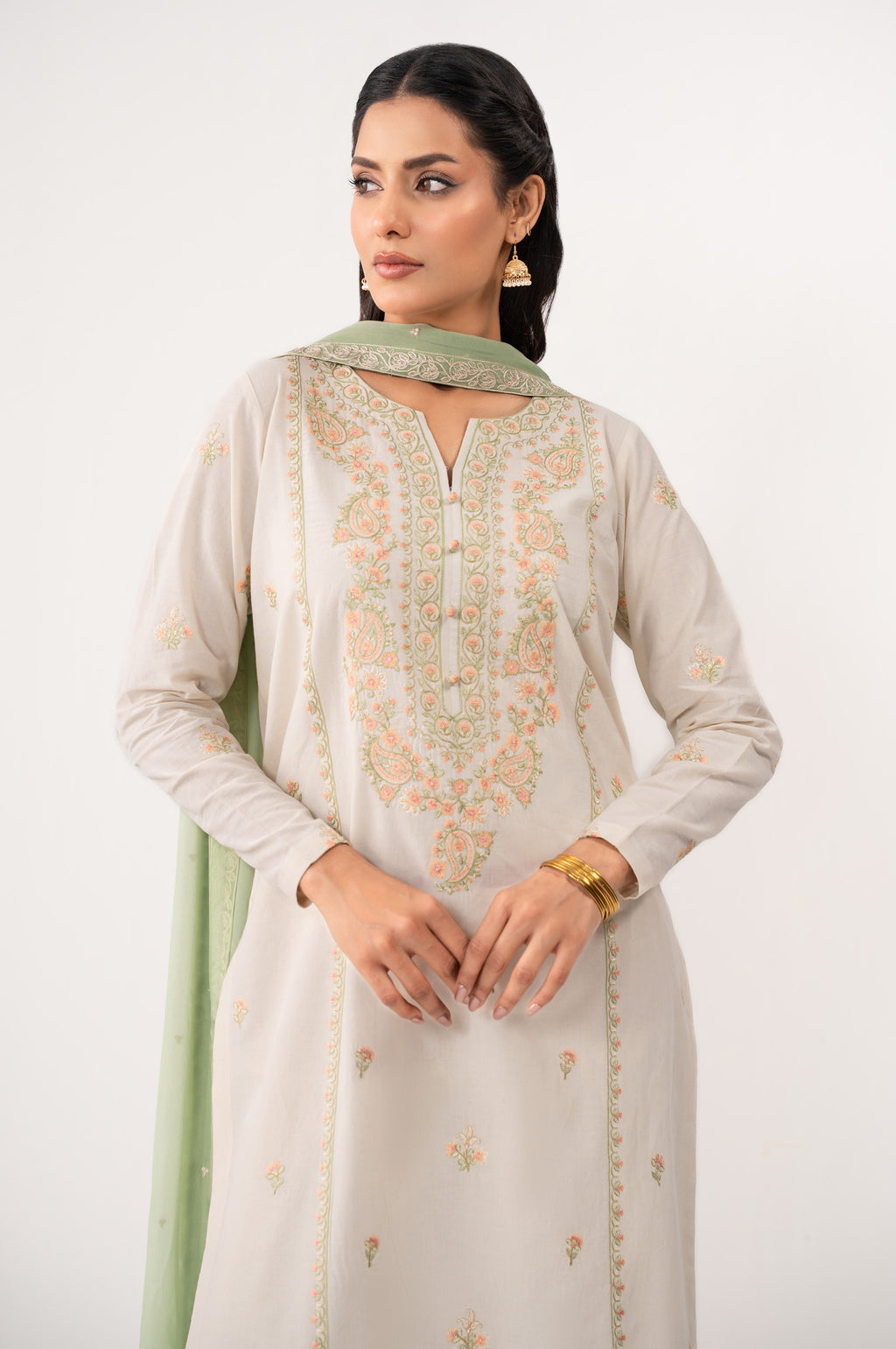 EMBROIDERED SUIT