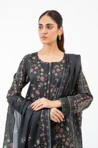 PRINTED LAWN STITCHED 3 PIECE SUIT