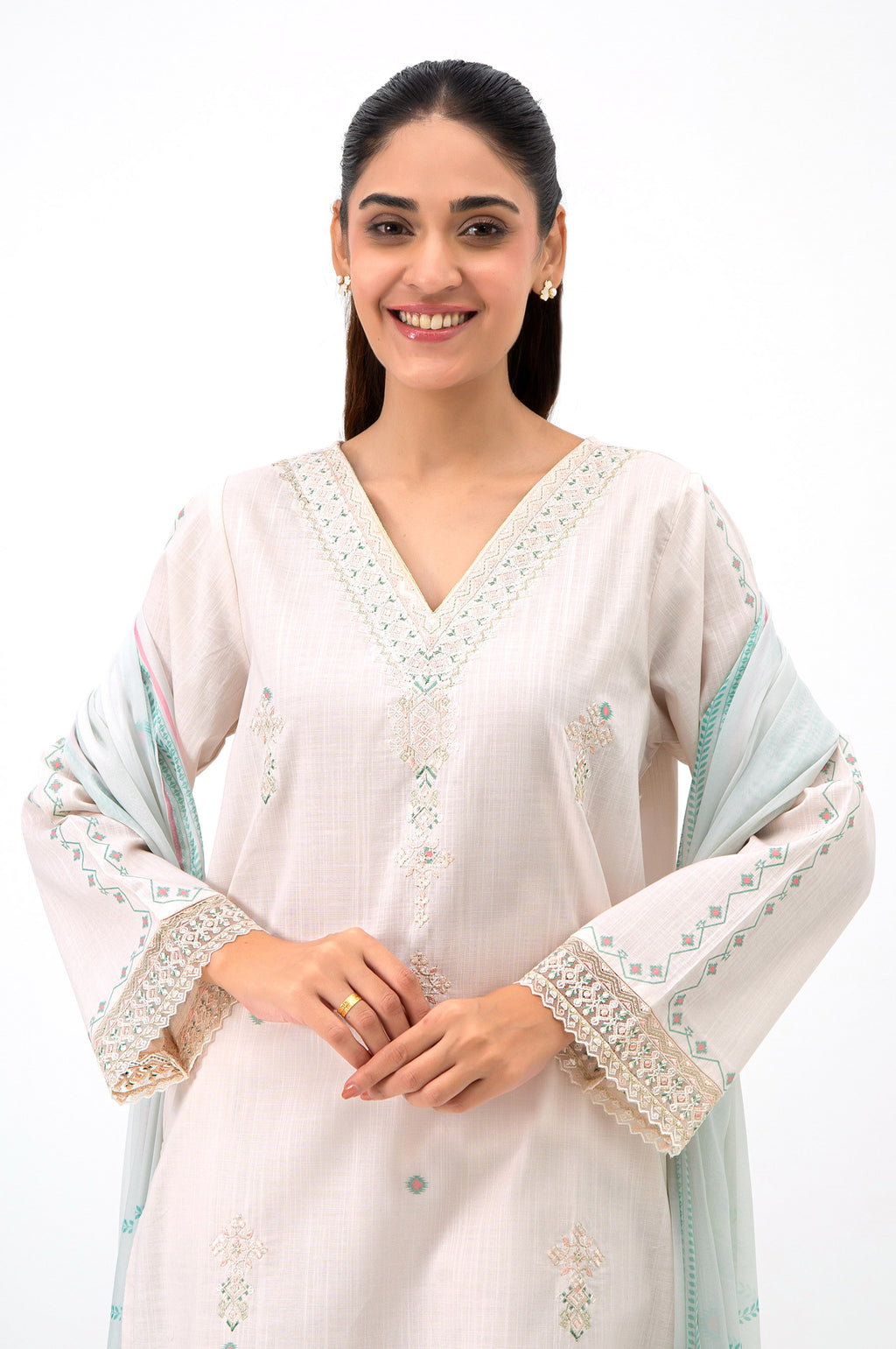 EMBROIDERED SUIT