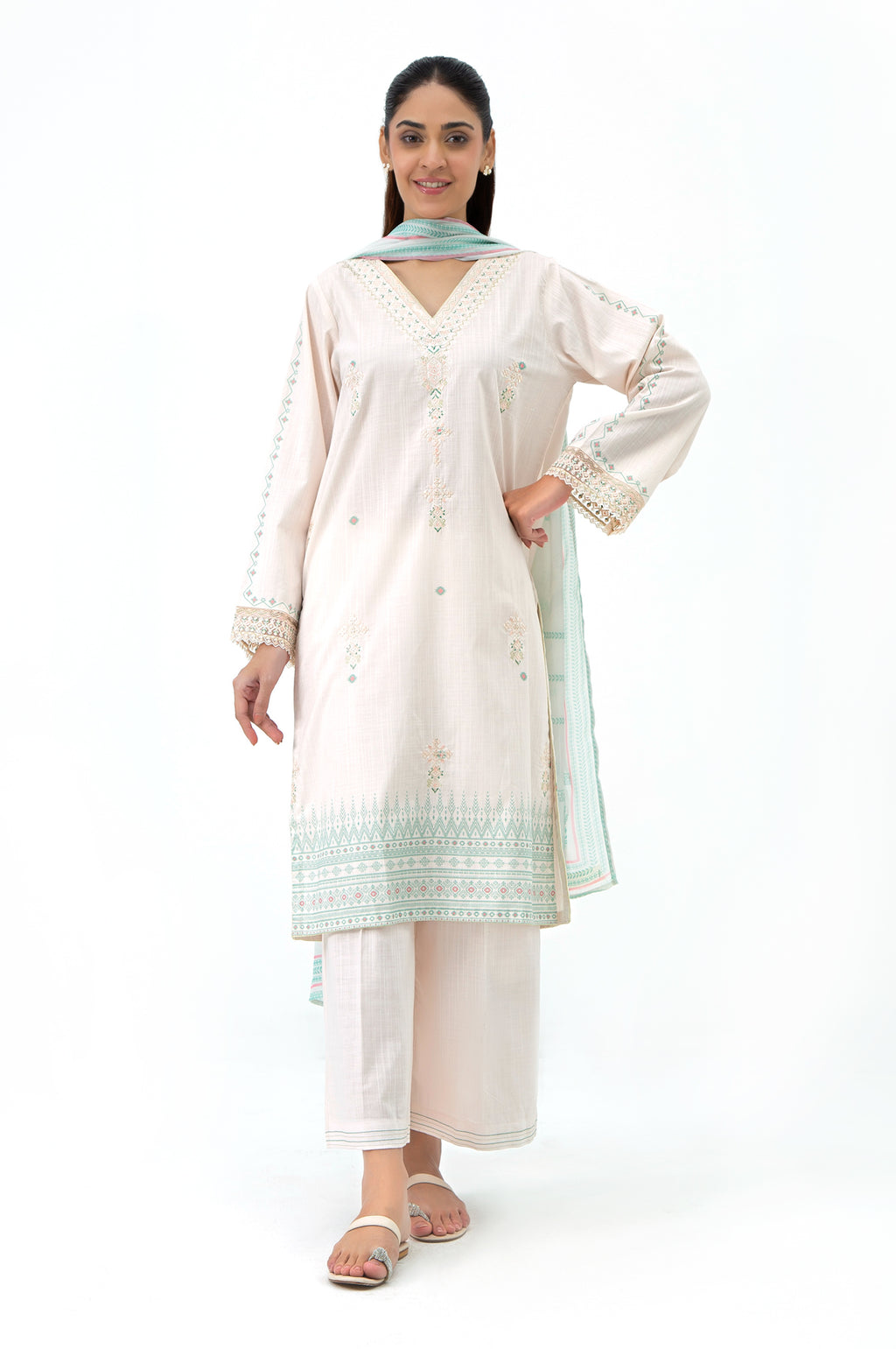 EMBROIDERED SUIT