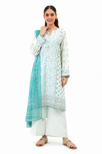STITCHED EMBROIDERED RAW SILK SUIT