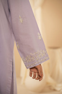EMBROIDERED CAMBRIC STITCHED SHIRT BOTTOM