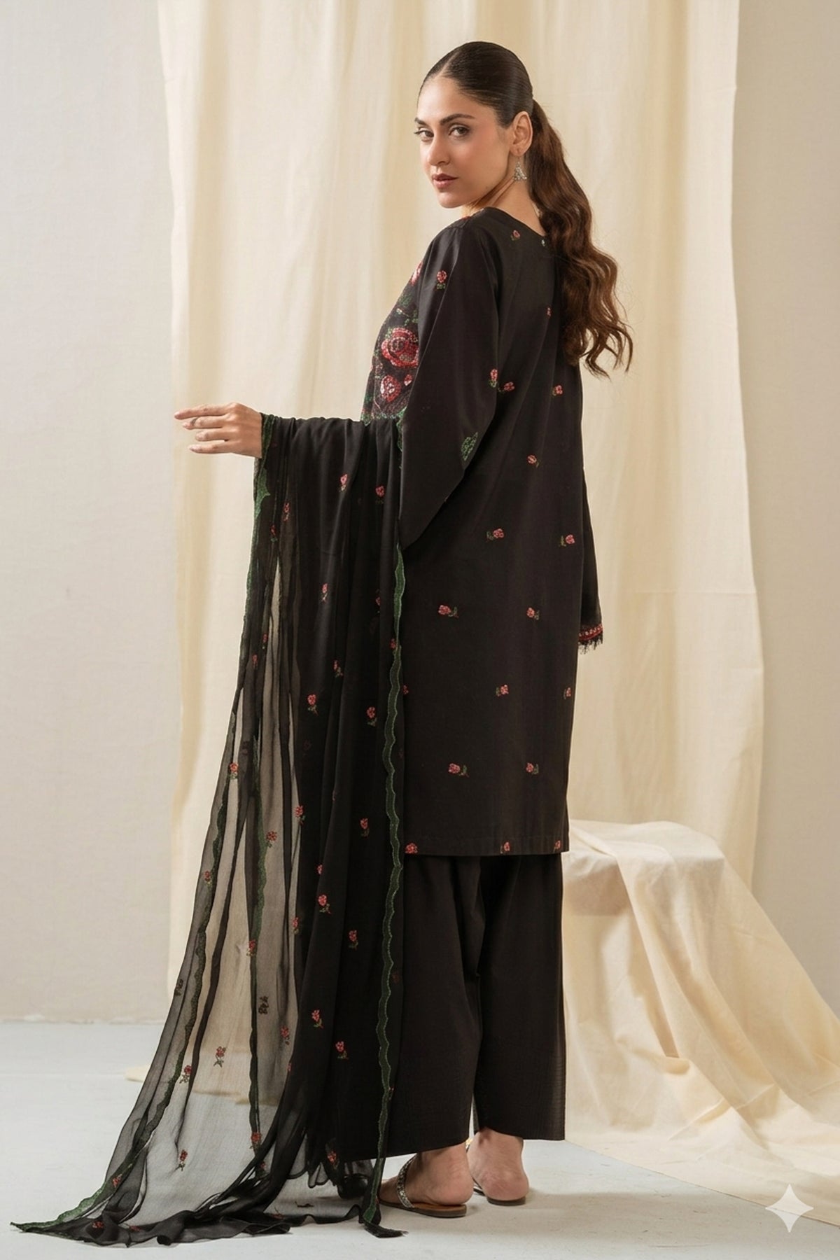 UNSTITCHED 3 PIECE SUIT