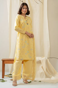 EMBROIDERED LAWN STITCHED 3 PIECE SUIT