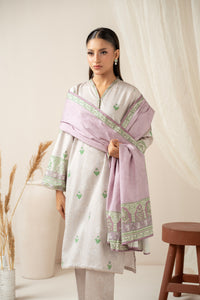 STITCHED EMBROIDERED SUIT