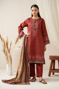STITCHED EMBROIDERED SUIT