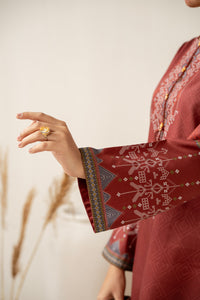 STITCHED EMBROIDERED SUIT