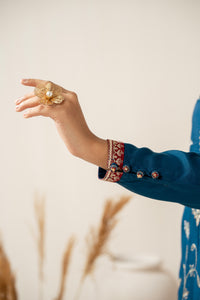 STITCHED EMBROIDERED SUIT