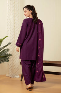 EMBROIDERED COTTON LINEN STITCHED SHIRT BOTTOM