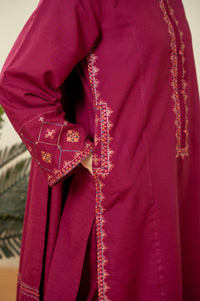 STITCHED DYED EMBROIDERED SUIT