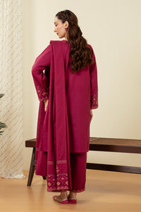 STITCHED DYED EMBROIDERED SUIT