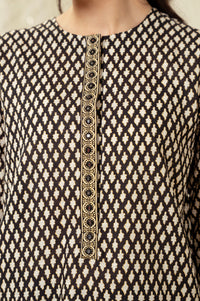STITCHED PRINTED SUIT