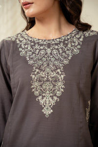 STITCHED EMBROIDERED SUIT