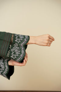 STITCHED EMBROIDERED SUIT