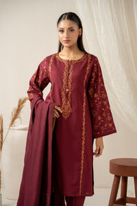 STITCHED EMBROIDERED SUIT