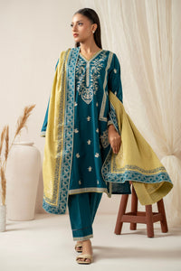STITCHED EMBROIDERED SUIT (FACTORY E-OUTLET)