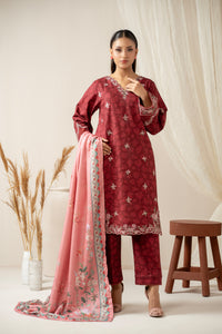 STITCHED EMBROIDERED SUIT