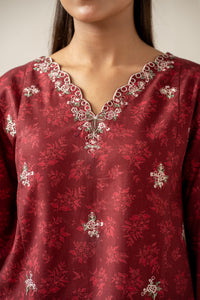 STITCHED EMBROIDERED SUIT