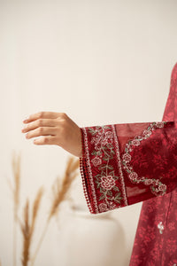 STITCHED EMBROIDERED SUIT