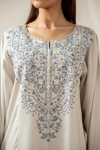 STITCHED EMBROIDERED SUIT