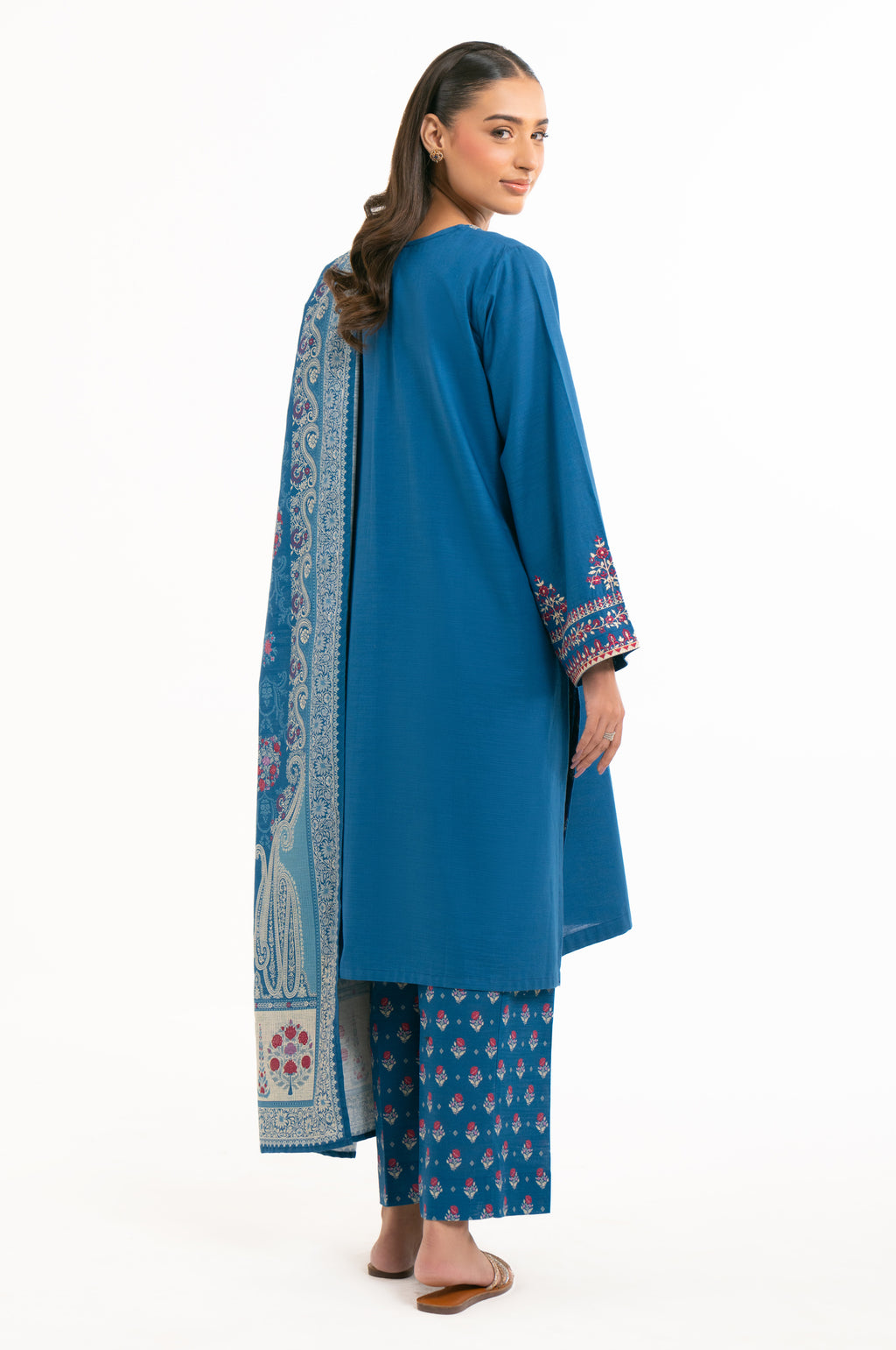 STITCHED EMBROIDERED SUIT