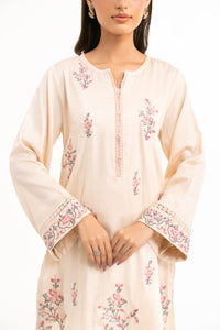 STITCHED DYED EMBROIDERED SUIT