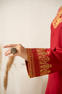 STITCHED EMBROIDERED SUIT