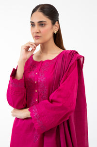 STITCHED EMBROIDERED SUIT