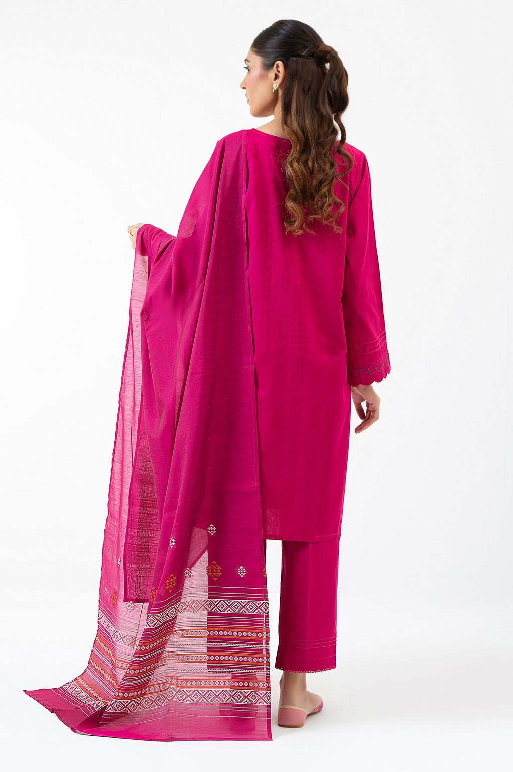 STITCHED EMBROIDERED SUIT