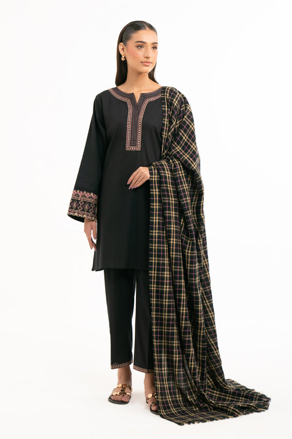 STITCHED EMBROIDERED SUIT