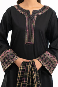 EMBROIDERED BOTH SIDE SLUB STITCHED SHIRT BOTTOM