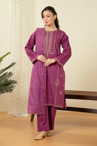 STITCHED EMBROIDERED SUIT