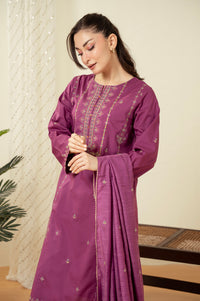 STITCHED EMBROIDERED SUIT