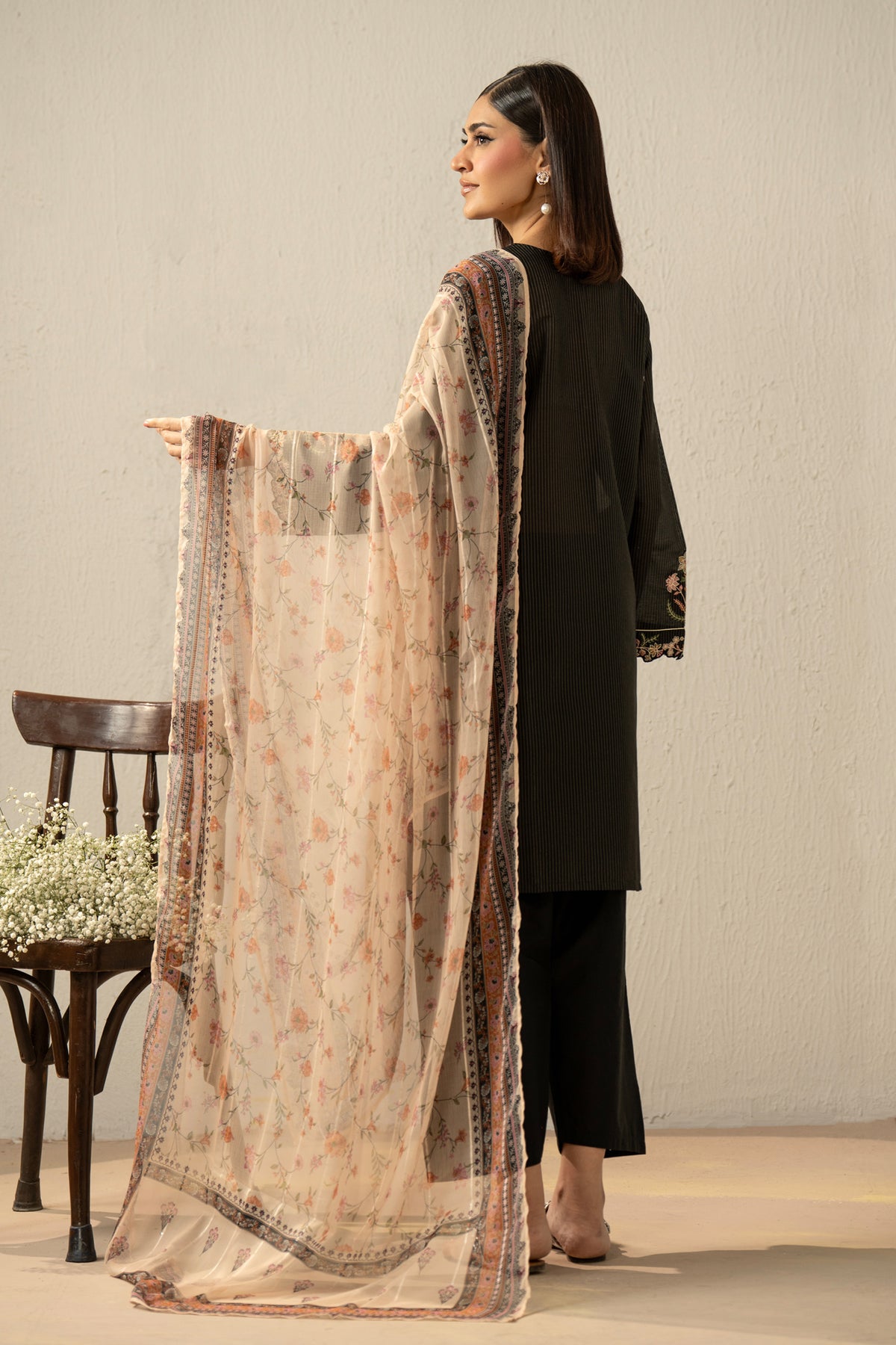 LAWN STITCHED 2 PIECE SUIT