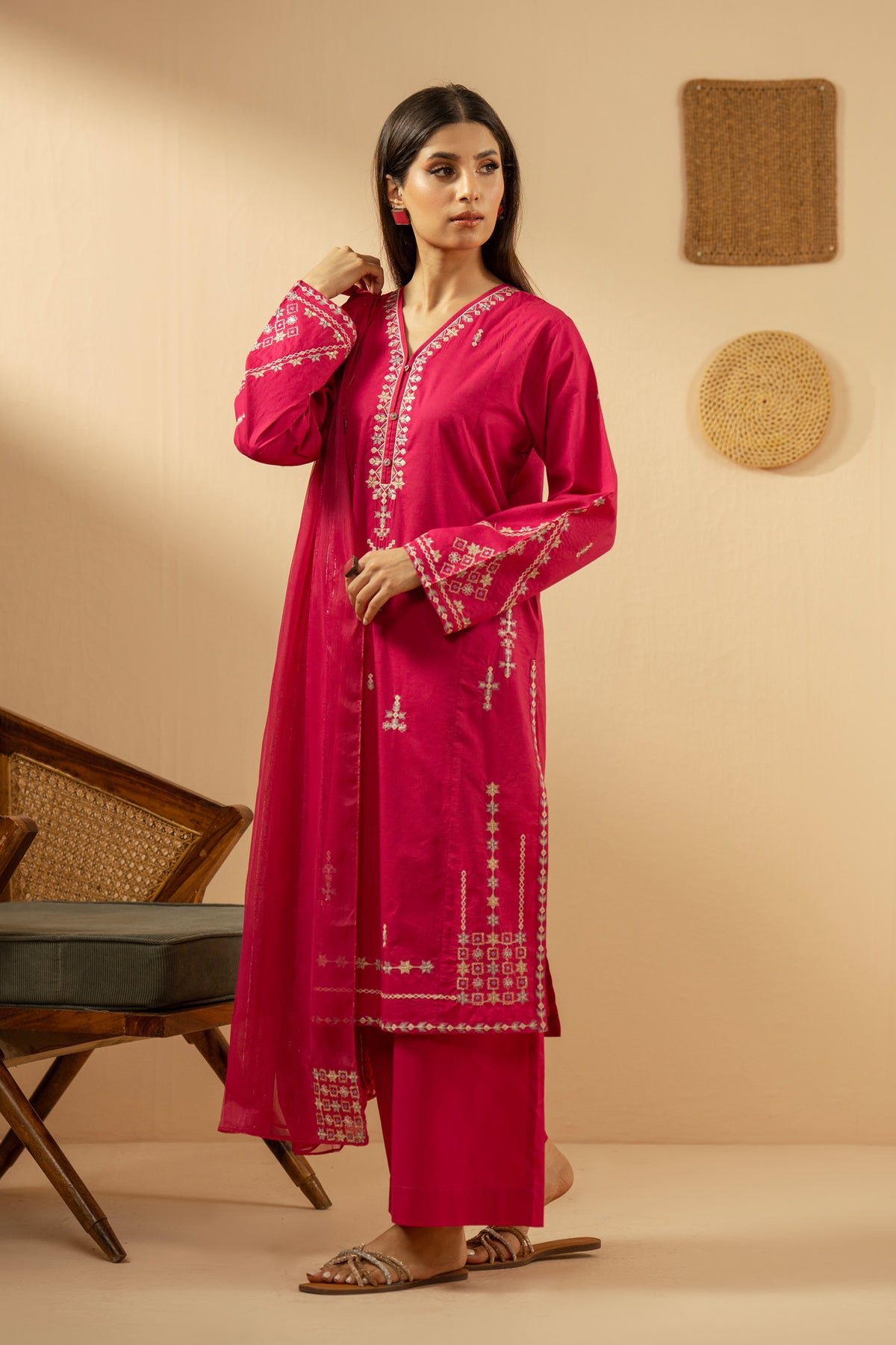 STITCHED 3 PIECE SUIT