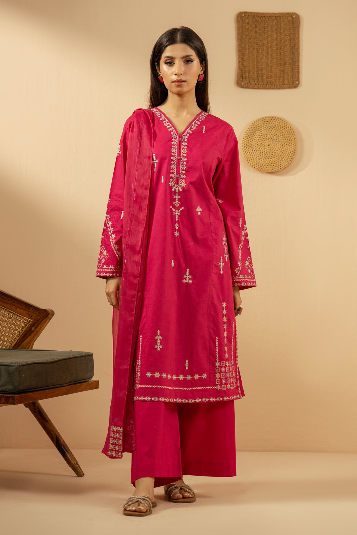 STITCHED 3 PIECE SUIT
