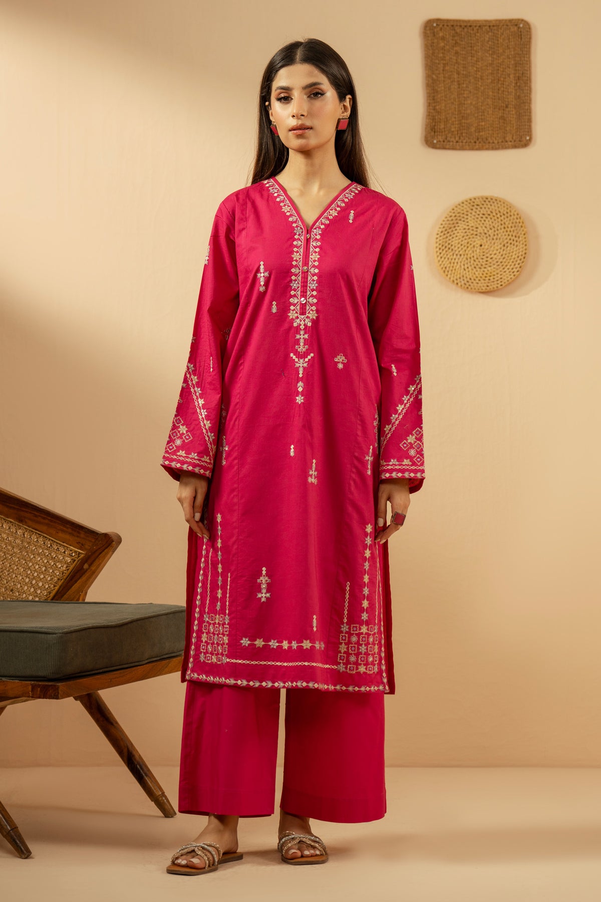 STITCHED 3 PIECE SUIT