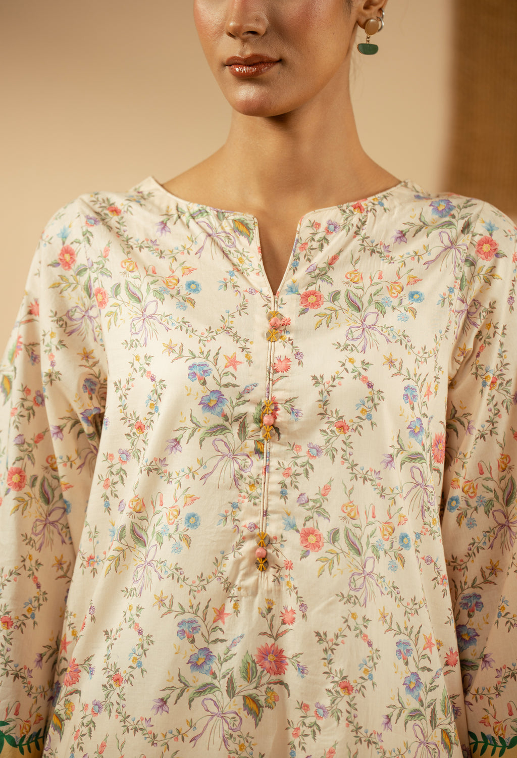 PRINTED LAWN STITCHED 3 PIECE SUIT