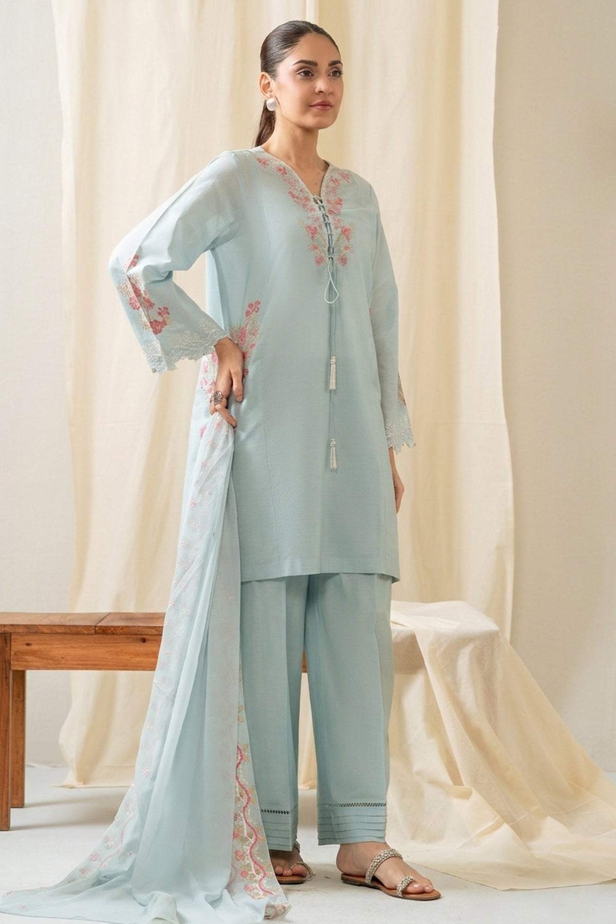 STITCHED 3 PIECE SUIT