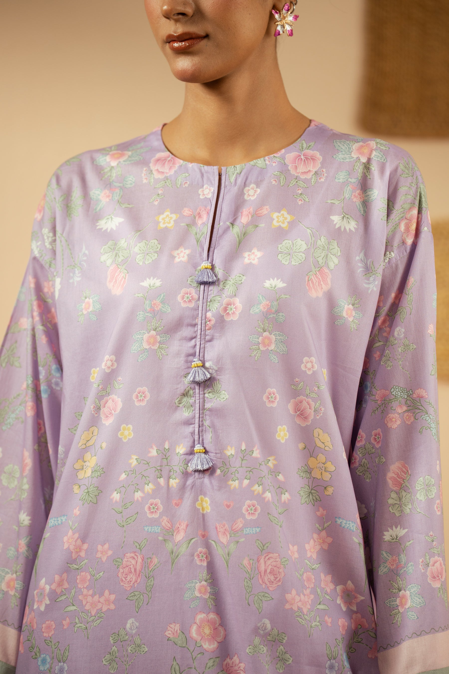 PRINTED LAWN STITCHED 3 PIECE SUIT