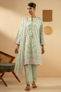 PRINTED LAWN STITCHED 3 PIECE SUIT