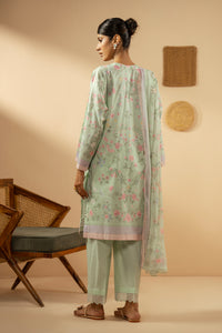 PRINTED LAWN STITCHED 3 PIECE SUIT