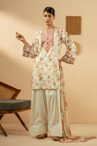 PRINTED LAWN STITCHED 3 PIECE SUIT