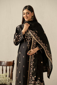 PRINTED SLUB LAWN STITCHED 3 PIECE SUIT