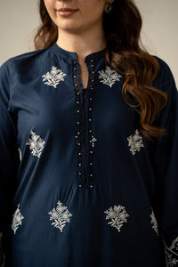 EMBROIDERED CHIKANKARI LAWN STITCHED 3 PIECE SUIT