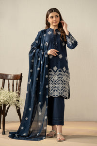 EMBROIDERED CHIKANKARI LAWN STITCHED 3 PIECE SUIT